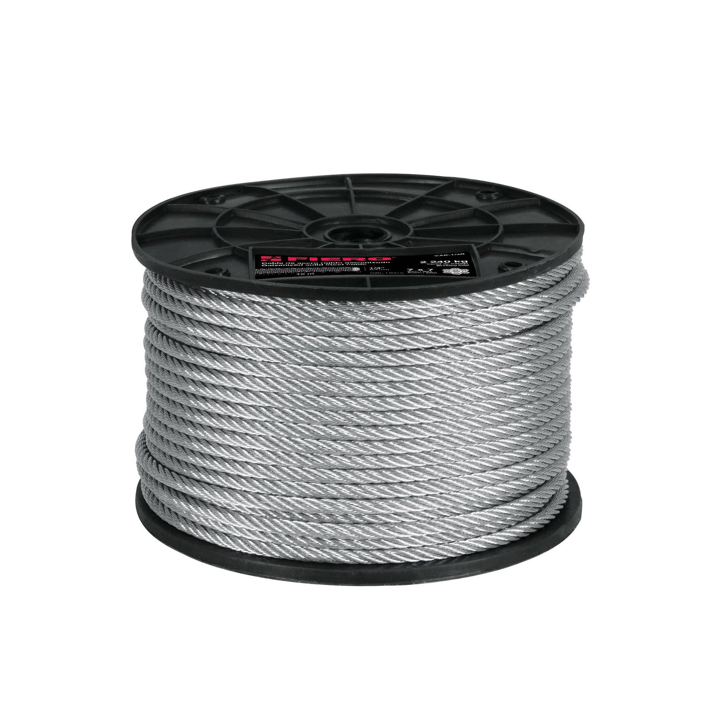 CAB-1/4R Guaya de acero 1/4"