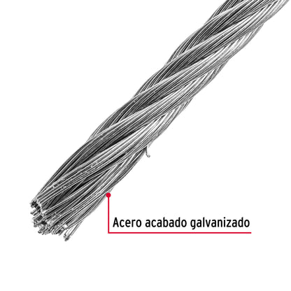 CAB-3/16F Cable flexible de acero 3/16"