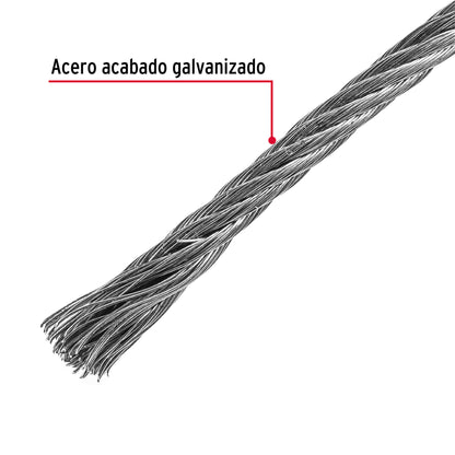 CAB-3/32F Cable flexible de acero 3/32"