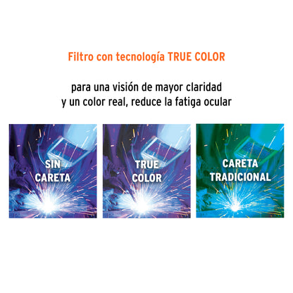 CAREL-13 Careta electrónica para soldar
