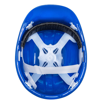 CAS-ZP Casco de seguridad, color azul, Pretul