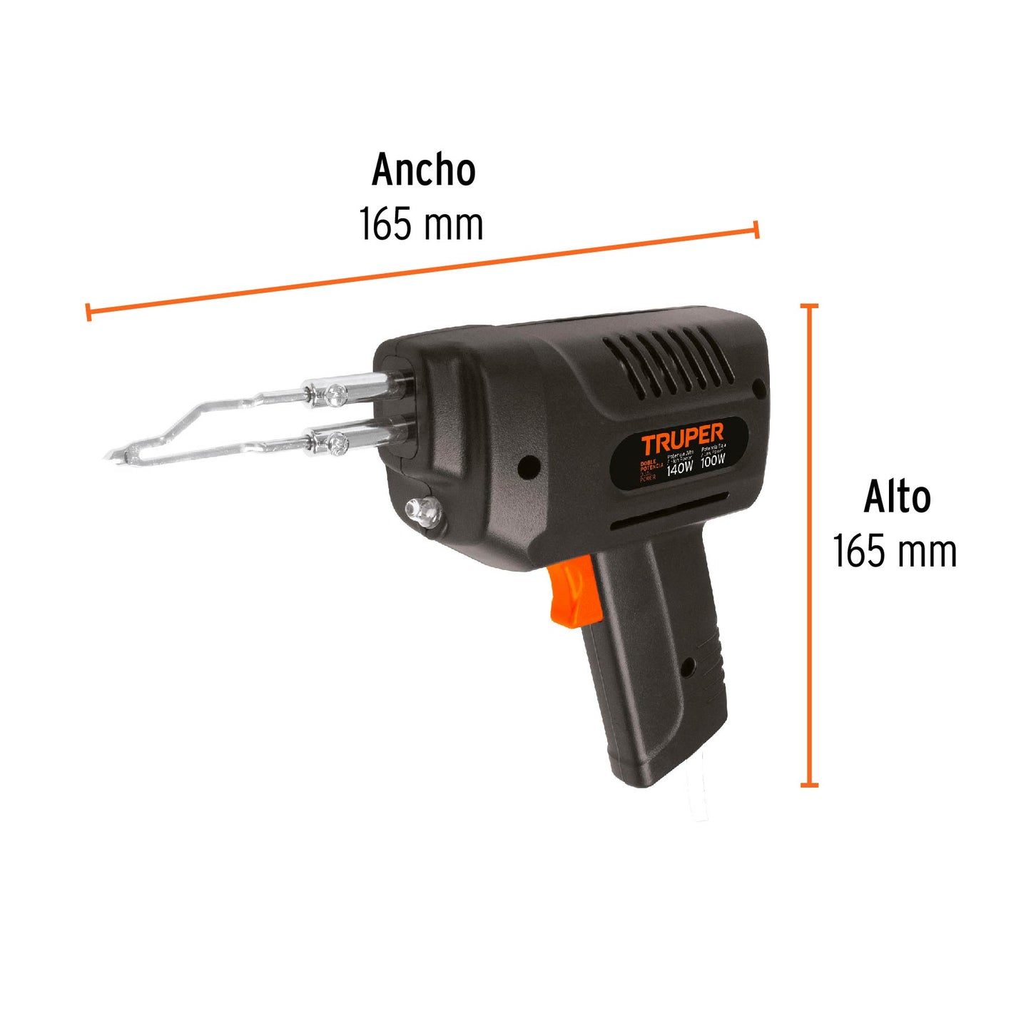CAU-140 Pistola de soldar, 2 temperaturas, 140 Watts