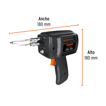 CAU-230 Pistola de soldar, 2 temperaturas, 230 Watts