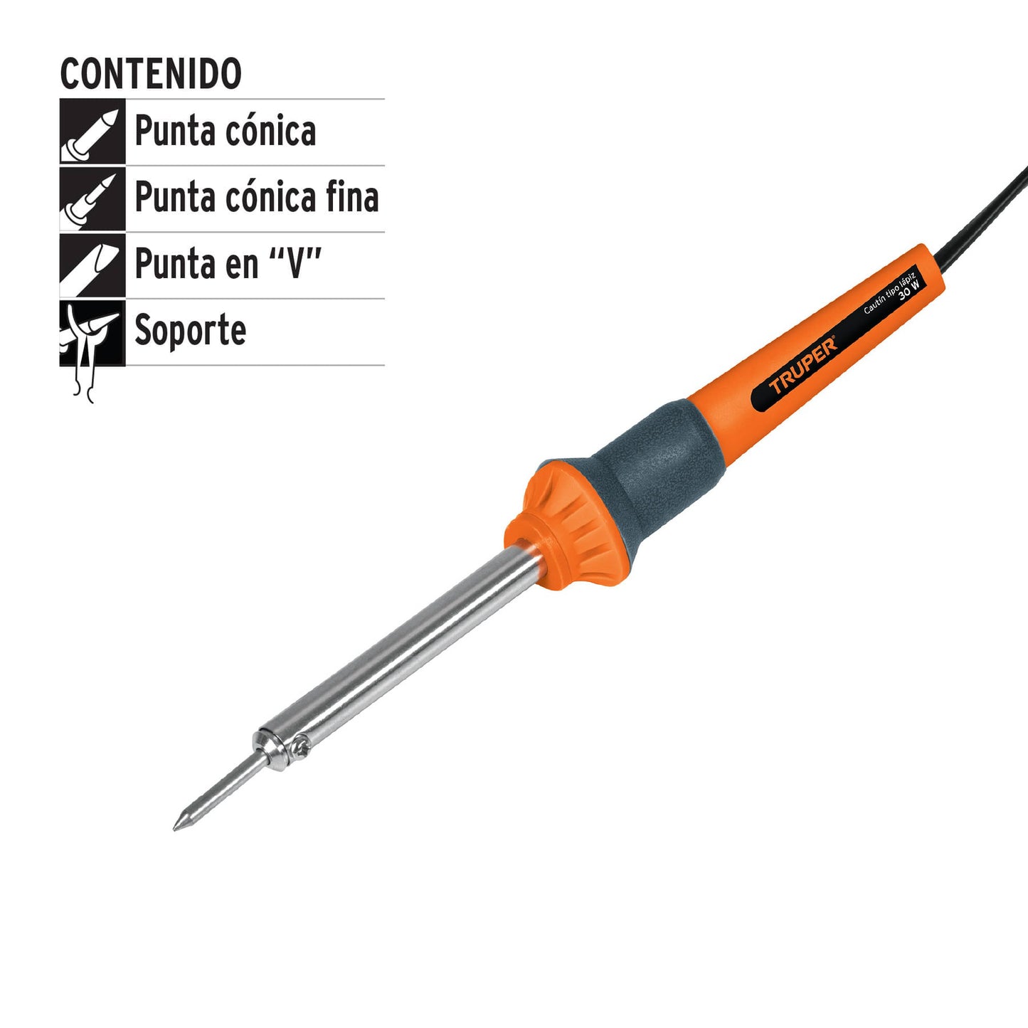 CAU-30 Cautín tipo lápiz de 30 watts