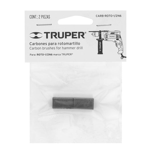 CARB-ROTO-1/2N6 Carbones de repuesto para taladro percutor ROTO-1/2N6