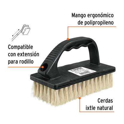 CEPP-54 Cepillo para pintor, semi-rígido, cerda ixtle
