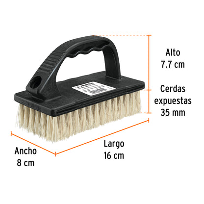CEPP-54 Cepillo para pintor, semi-rígido, cerda ixtle