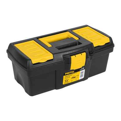 CHP-13CP Caja plástica 13" con compartimentos, Pretul