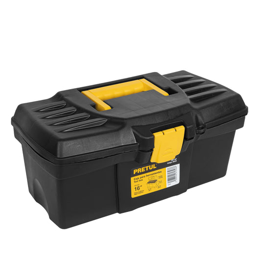CHP-16P Caja plástica para herramientas, 16" Pretul