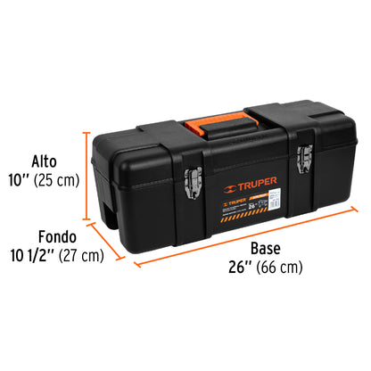 CHP-26X Caja para herramienta, plástica de 26', industrial