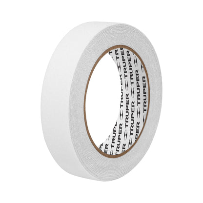 CAD-25RT Cinta adhesiva antiderrapante en rollo, 25 mm, transparente