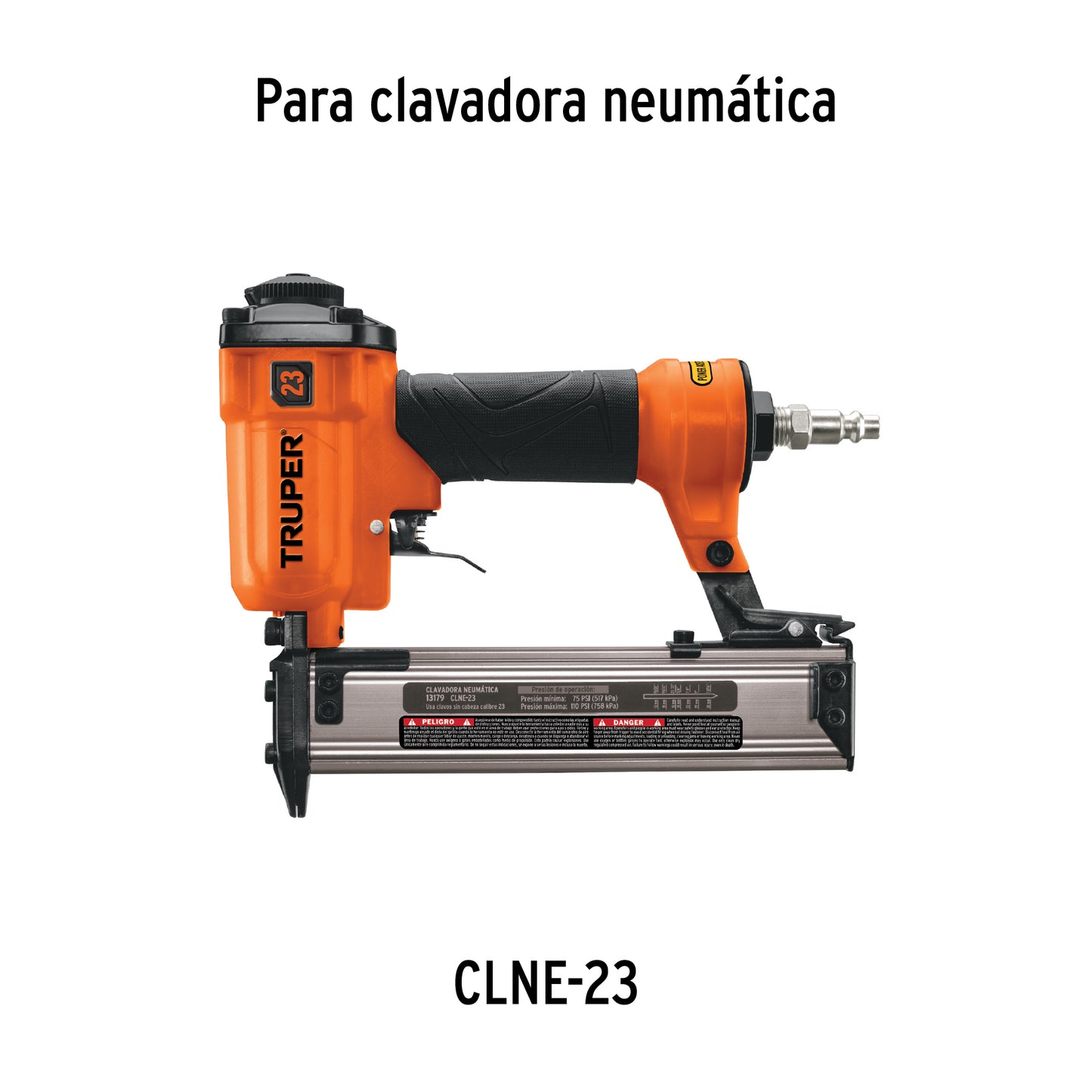 CLANEU-23-15 Clavos para clavadora neumática CLNE-23, 15mm, 10000 pzas