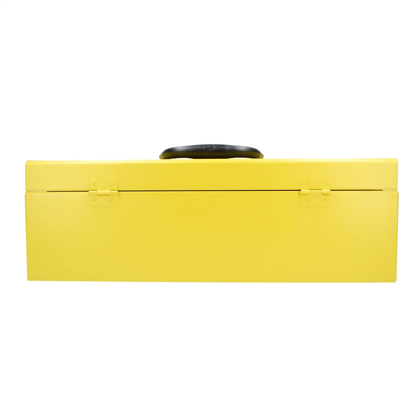 CM20 Caja metálica amarilla con charola 19" X 7" X 6"