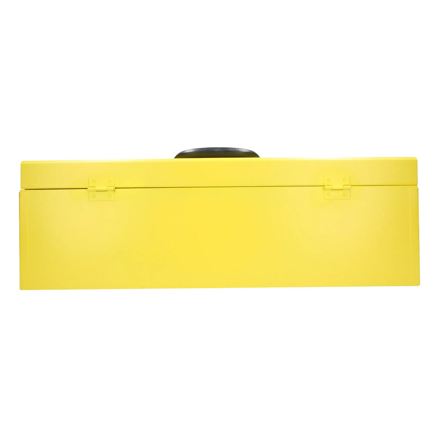 CM24 Caja metálica amarilla con charola 23" X 9" X 7"