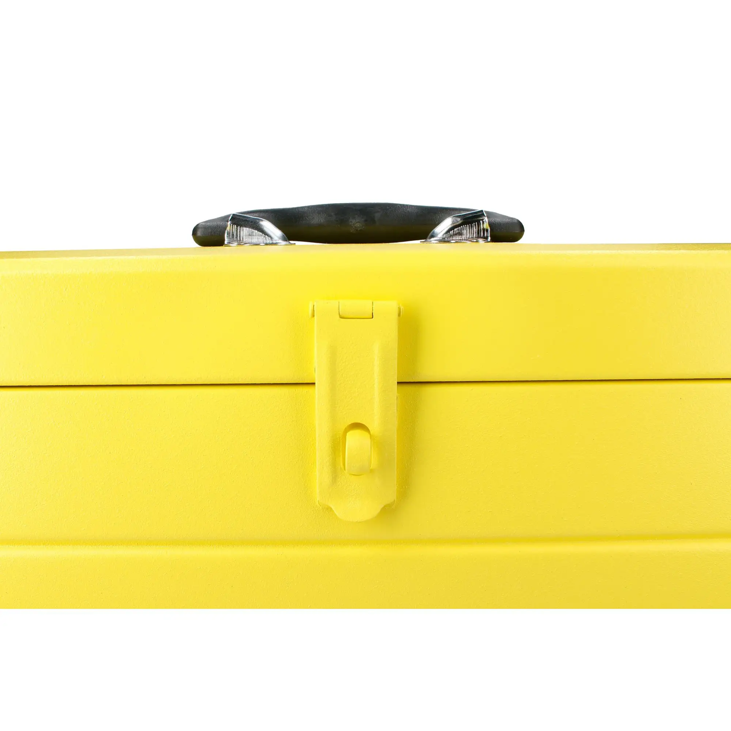 CM24 Caja metálica amarilla con charola 23" X 9" X 7"