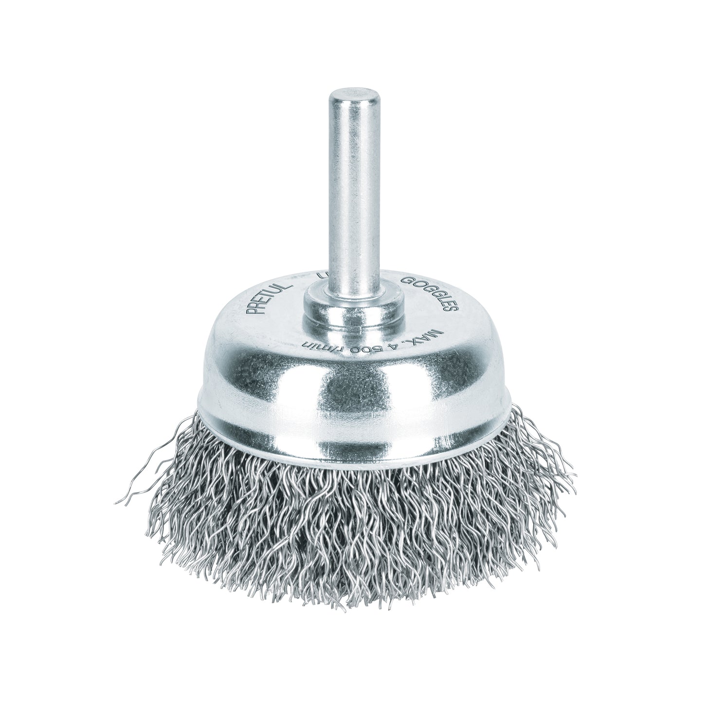 CO-2P Carda de copa, alambre grueso, calibre 0.3 mm, 1-3/4', Pretul