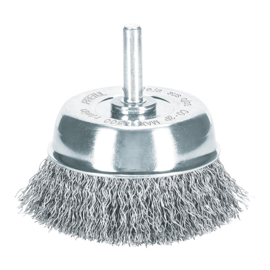 CO-3P Carda de copa, alambre grueso, calibre 0.3 mm, 2-3/4', Pretul