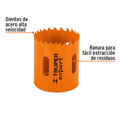 COBI-1-3/4 Sierra copa bimetálica 1-3/4", para mandril de 7/16"