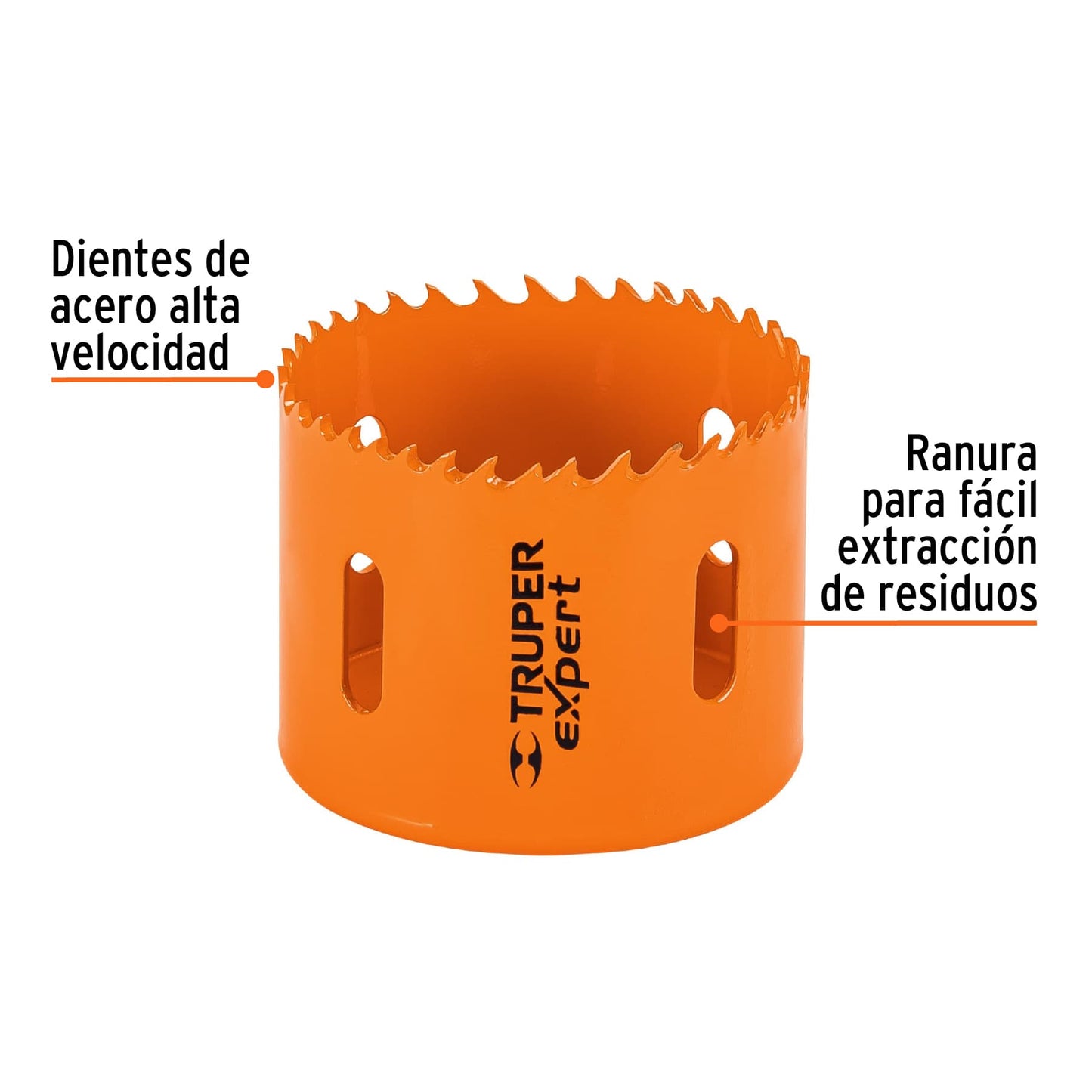 COBI-2-1/2 Sierra copa bimetálica 2-1/2", para mandril de 7/16"