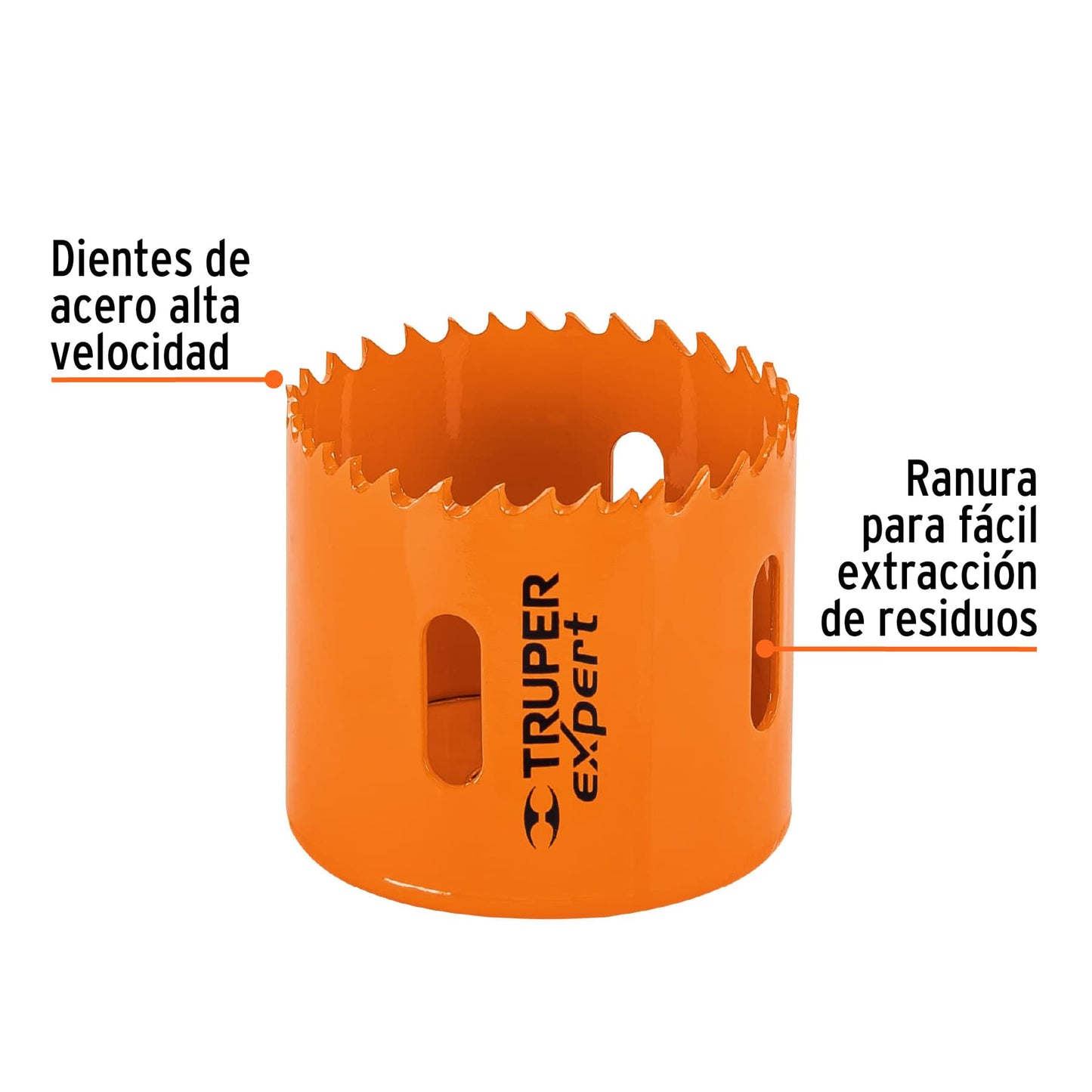 COBI-2-1/4 Sierra copa bimetálica 2-1/4", para mandril de 7/16"