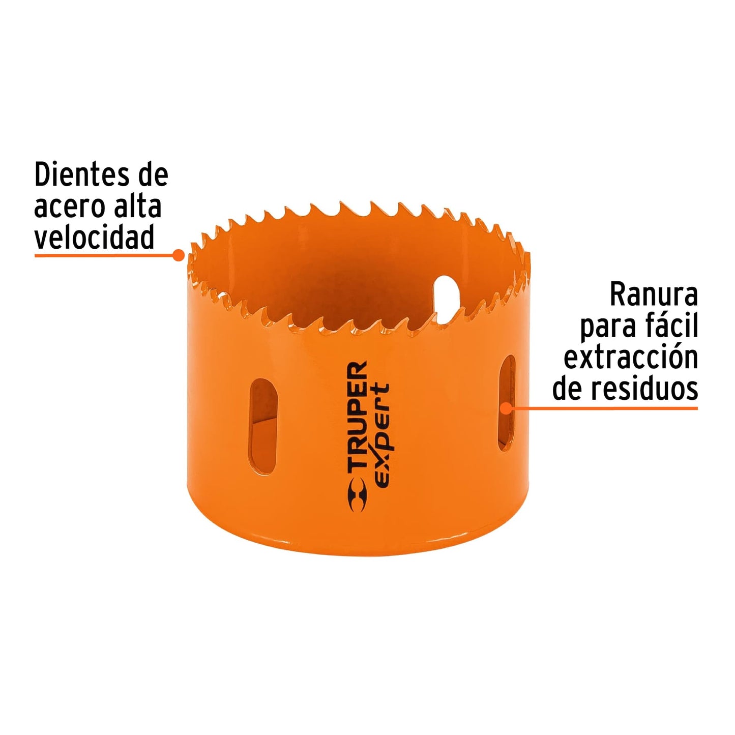 COBI-2-3/4 Sierra copa bimetálica 2-3/4", para mandril de 7/16"