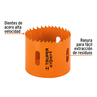 COBI-2-3/8 Sierra copa bimetálica 2-3/8", para mandril de 7/16"