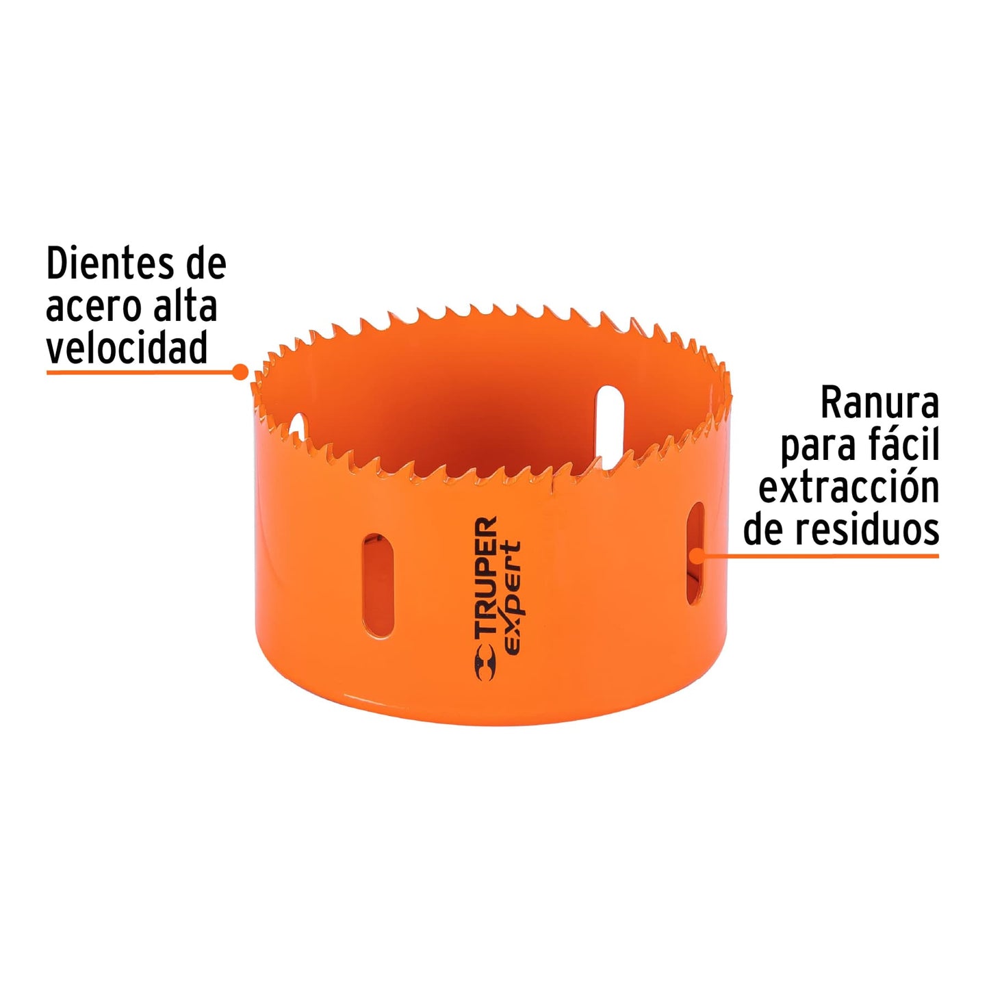 COBI-3-1/2 Sierra copa bimetálica 3-1/2", para mandril de 7/16"