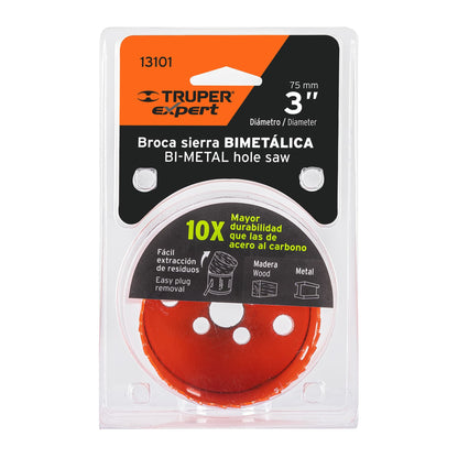 COBI-3 Sierra copa bimetálica 3", para mandril de 7/16"