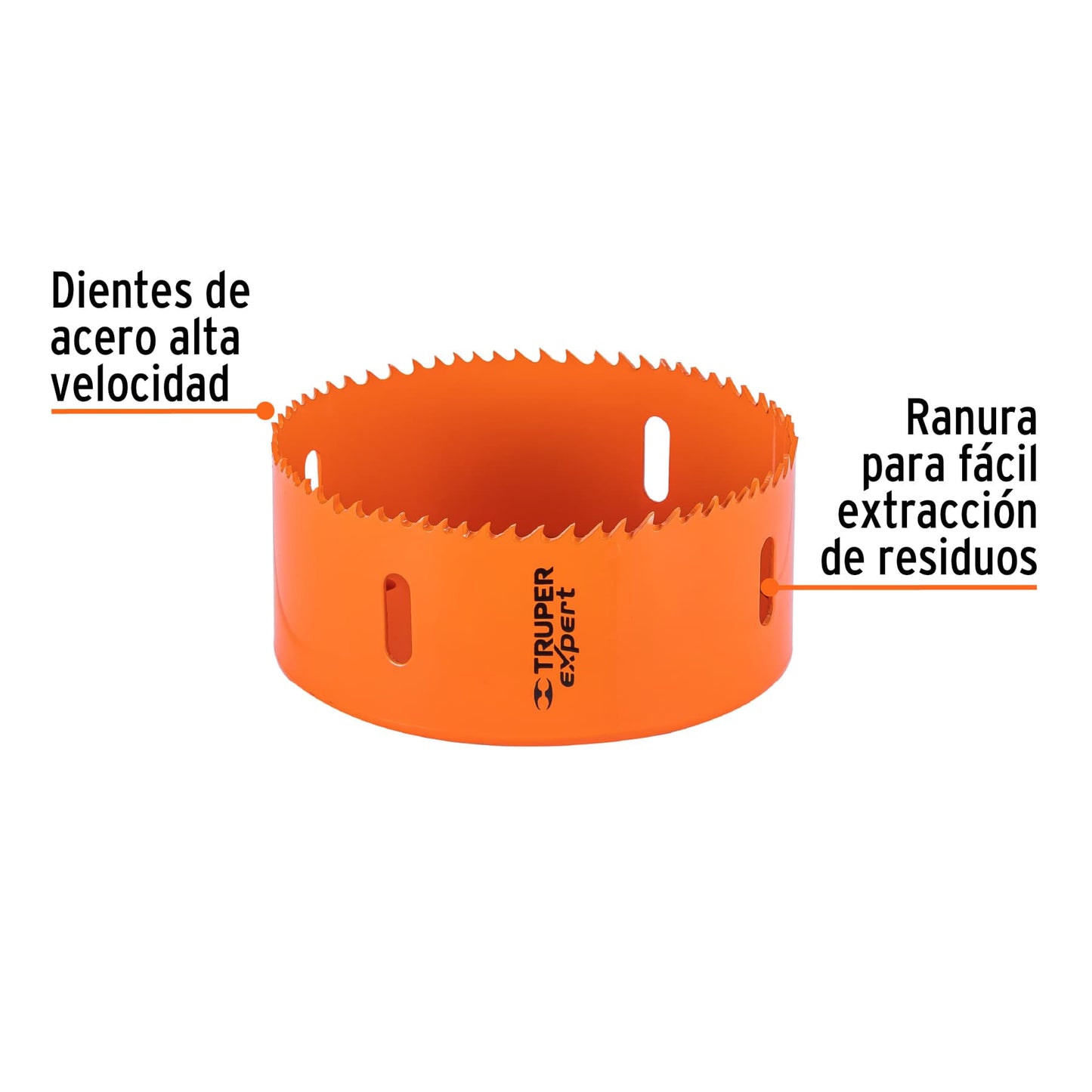 COBI-4-1/2 Sierra copa bimetálica 4-1/2", para mandril de 7/16"