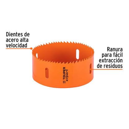 COBI-4-1/2 Sierra copa bimetálica 4-1/2", para mandril de 7/16"
