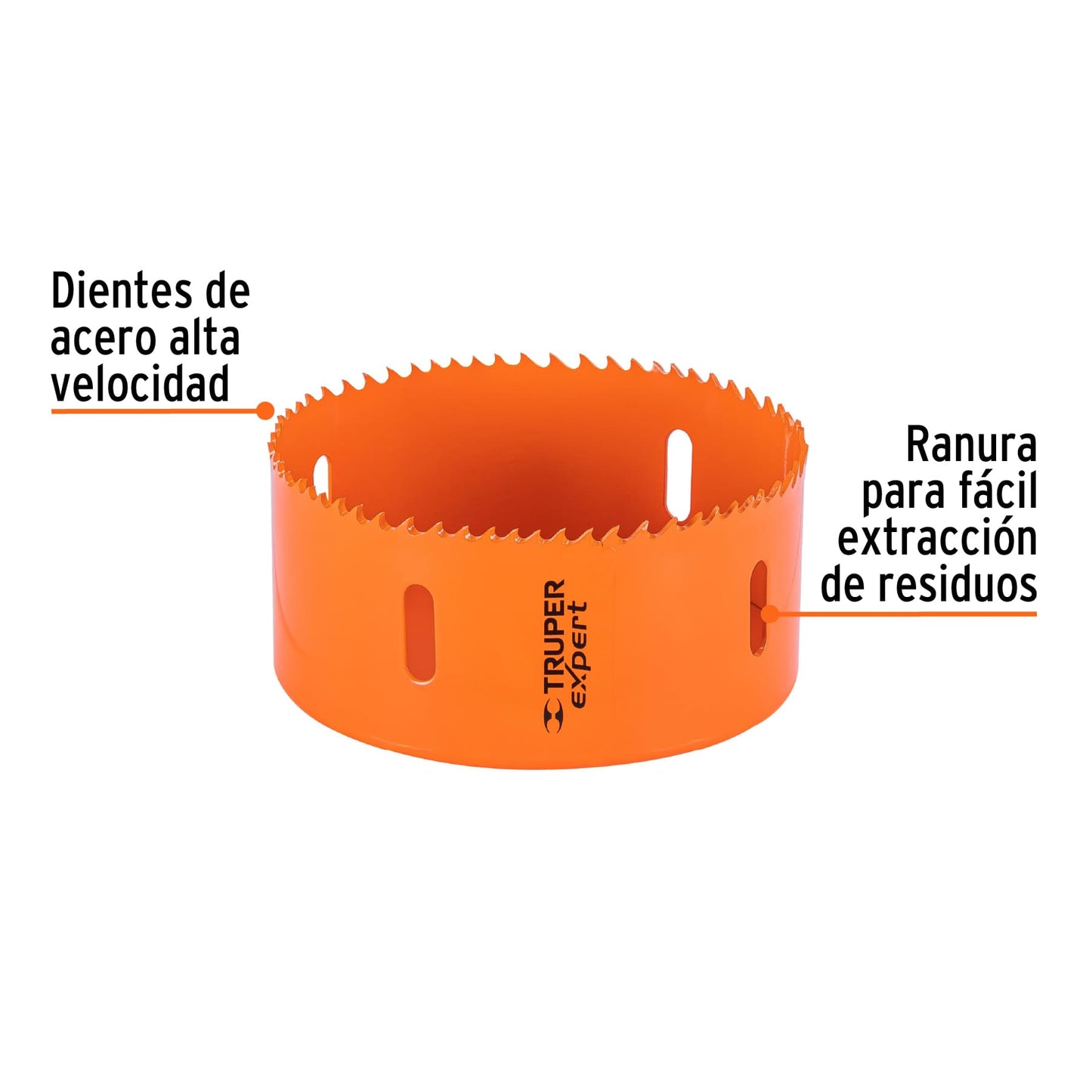 COBI-4-1/4 Sierra copa bimetálica 4-1/4", para mandril de 7/16"