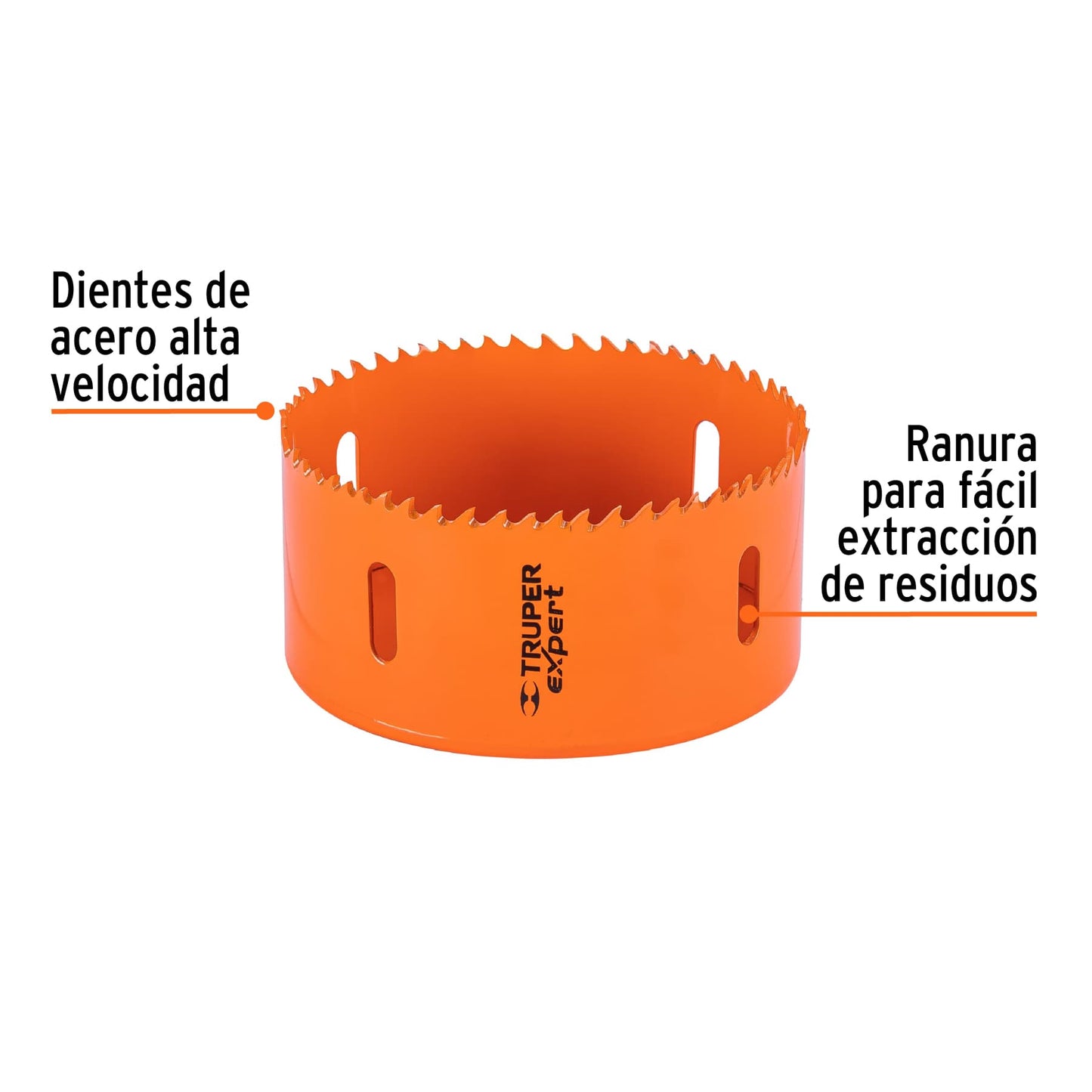 COBI-4 Sierra copa bimetálica 4", para mandril de 7/16"
