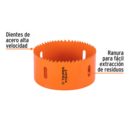 COBI-4 Sierra copa bimetálica 4", para mandril de 7/16"