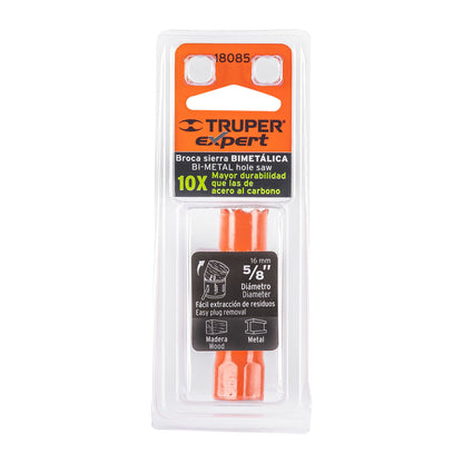 COBI-5/8 Sierra copa bimetálica 5/8", para mandril de 3/8"