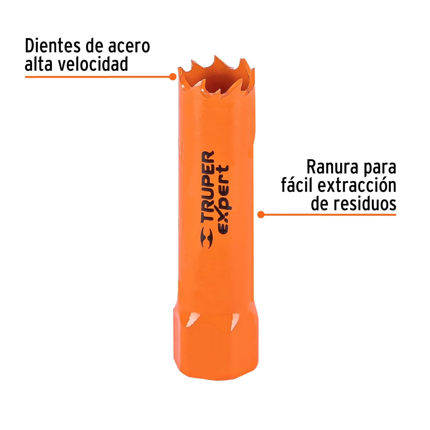 COBI-5/8 Sierra copa bimetálica 5/8", para mandril de 3/8"