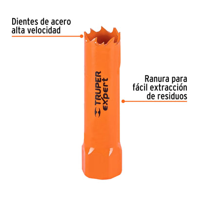 COBI-5/8 Sierra copa bimetálica 5/8", para mandril de 3/8"