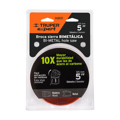 COBI-5 Sierra copa bimetálica 5", para mandril de 7/16"