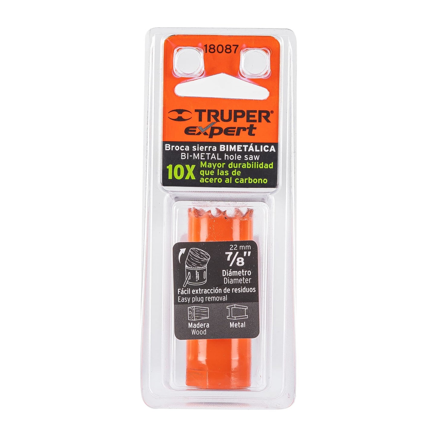 COBI-7/8 Sierra copa bimetálica 7/8", para mandril de 3/8"