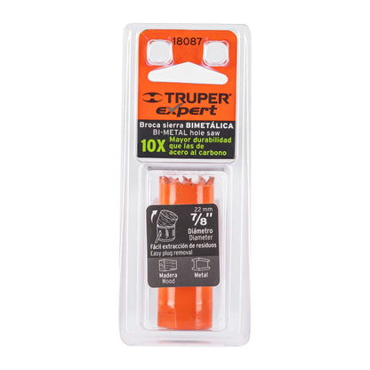 COBI-7/8 Sierra copa bimetálica 7/8", para mandril de 3/8"