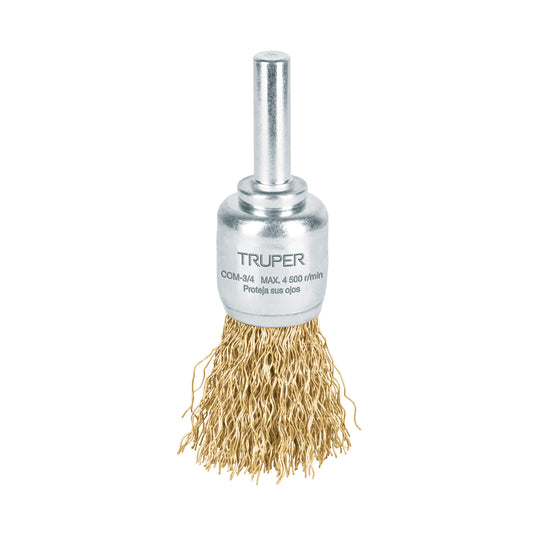 COM-3/4 Grata de copa, alambre grueso, 3/4' para taladro