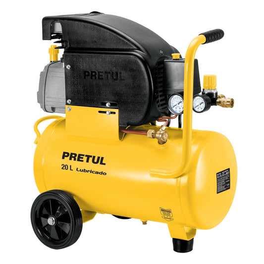 COMP-20LP Compresor aire 20L 2-1/2 Hp (potencia máxima ) 120V, Pretul
