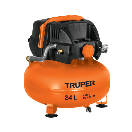 COMP-24S Compresor de aire libre de aceite 24L 2-2/3HP (potencia máx)