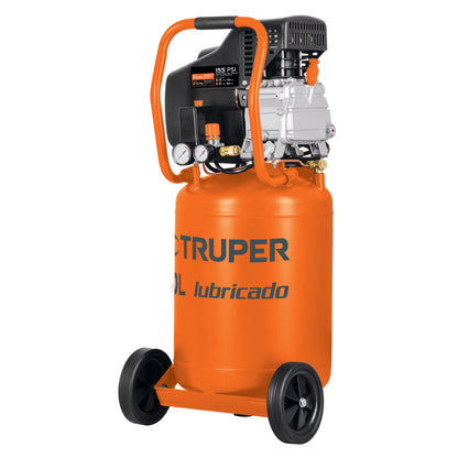 COMP-50LV Compresor 50 litros, lubricado, 3 1/2 HP (máx) vertical