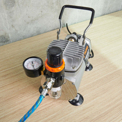 COMP-AERO Compresor de diafragma para aerógrafo 1/5 Hp 110 V