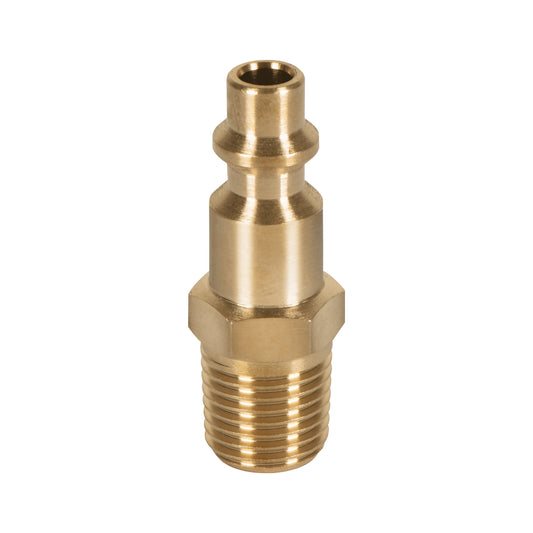 CORAL-MA-1/4 Conector rápido de latón, 1/4 NPT, macho