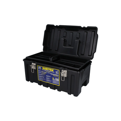CPS20 Caja plástica con broches metálicos 21" X 10" X 10"