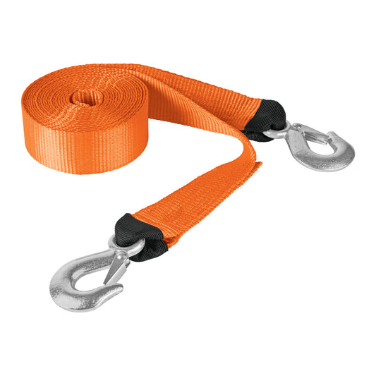 CREM-2X58C Correa para remolque con ganchos, 2” x 5.8m