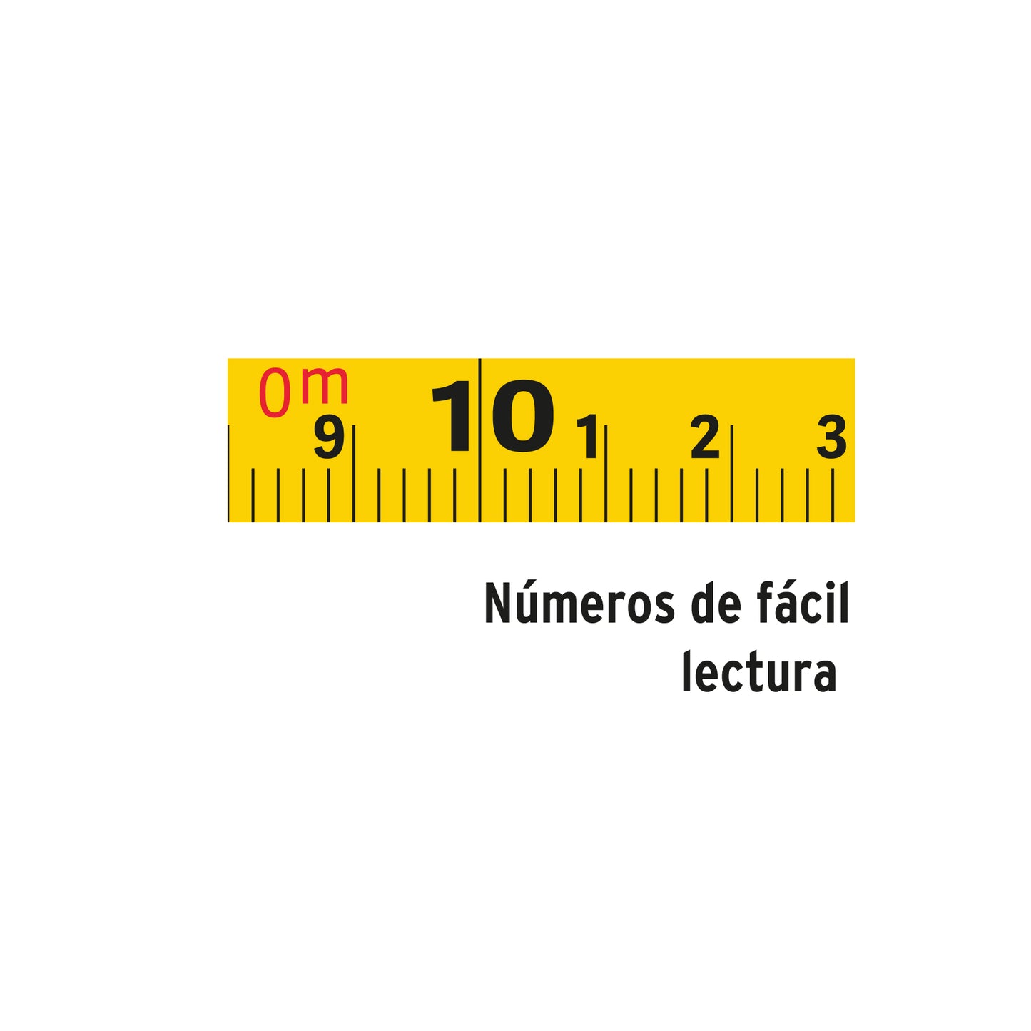 CRUCE-30 Cinta larga metálica, tipo cruceta, 30 metros