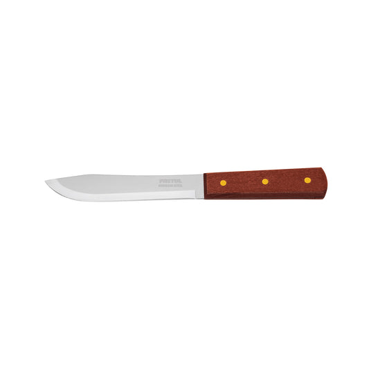 CUCH-M60 Cuchillo cebollero, mango madera, 6