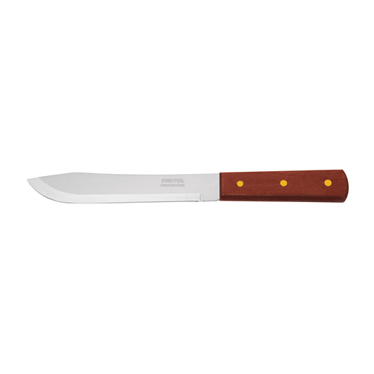 CUCH-M70 Cuchillo cebollero, mango madera, 7"
